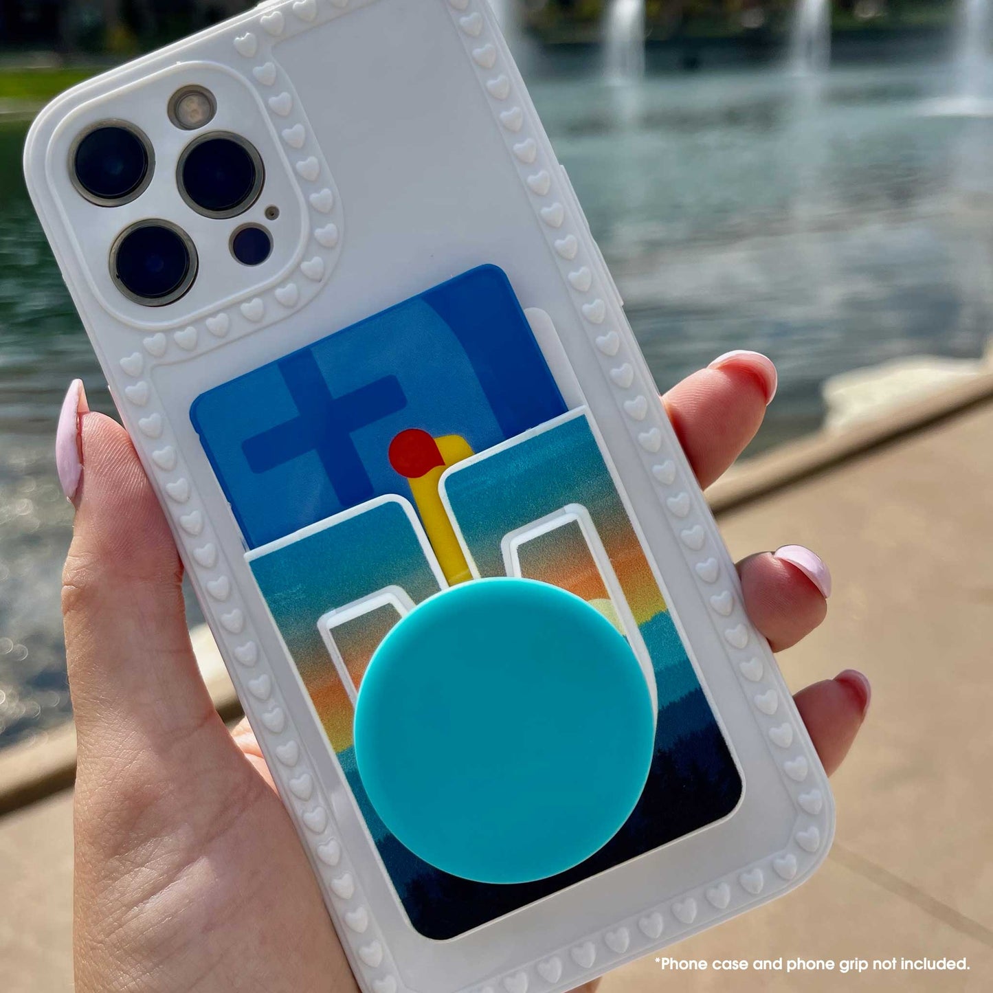 Mountain Sunset LockIt Phone Wallet and Grip HOlder in one