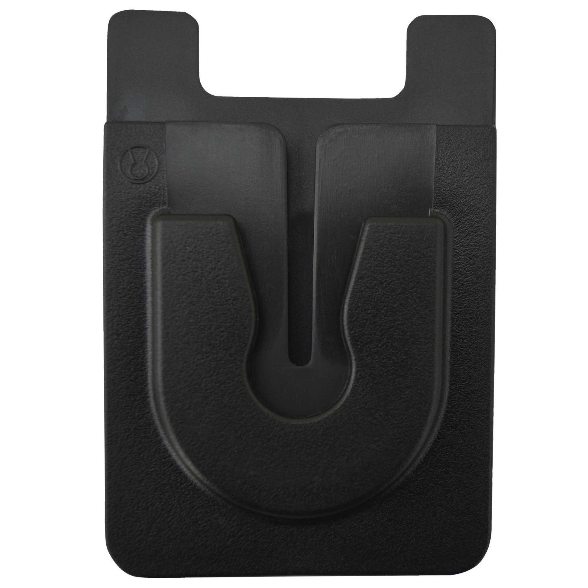 Black LockIt Phone Wallet and Grip Holder in One