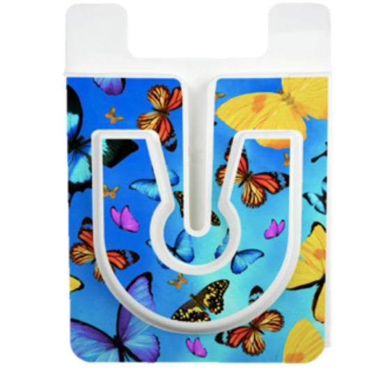 Butterfly LockIT Phone wallet and grip holder in one