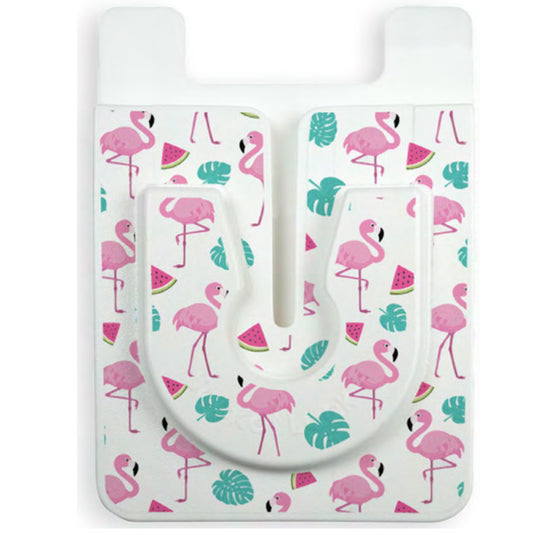 Flamingo Lockit Phone Wallet Holder and Phone Grip Holder in One